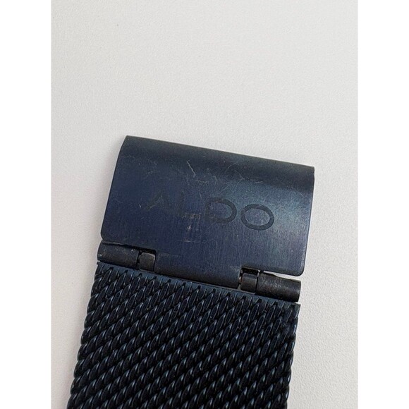 Aldo Men's Multi-Function Black Mesh Watch - S-7893 - Picture 4 of 8